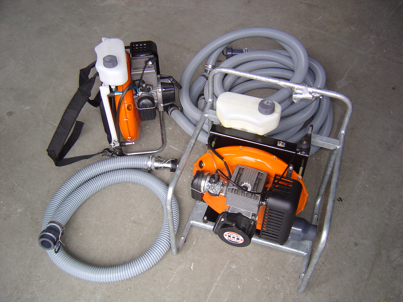 blower 2T backpack + frame version 2